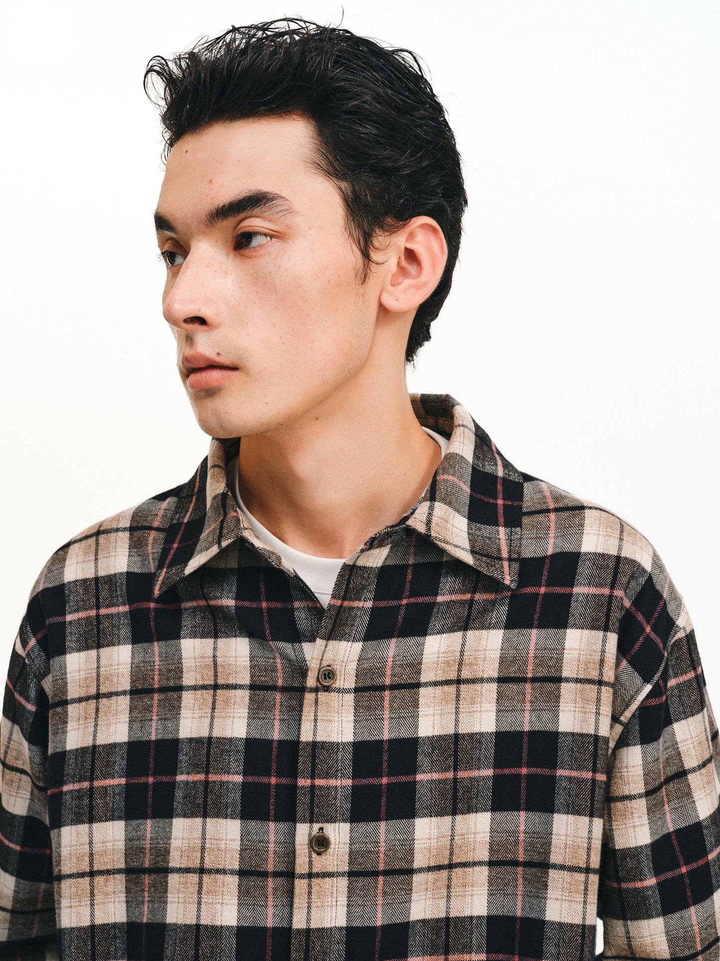 Yarn-dyed Flannel Check Shirt