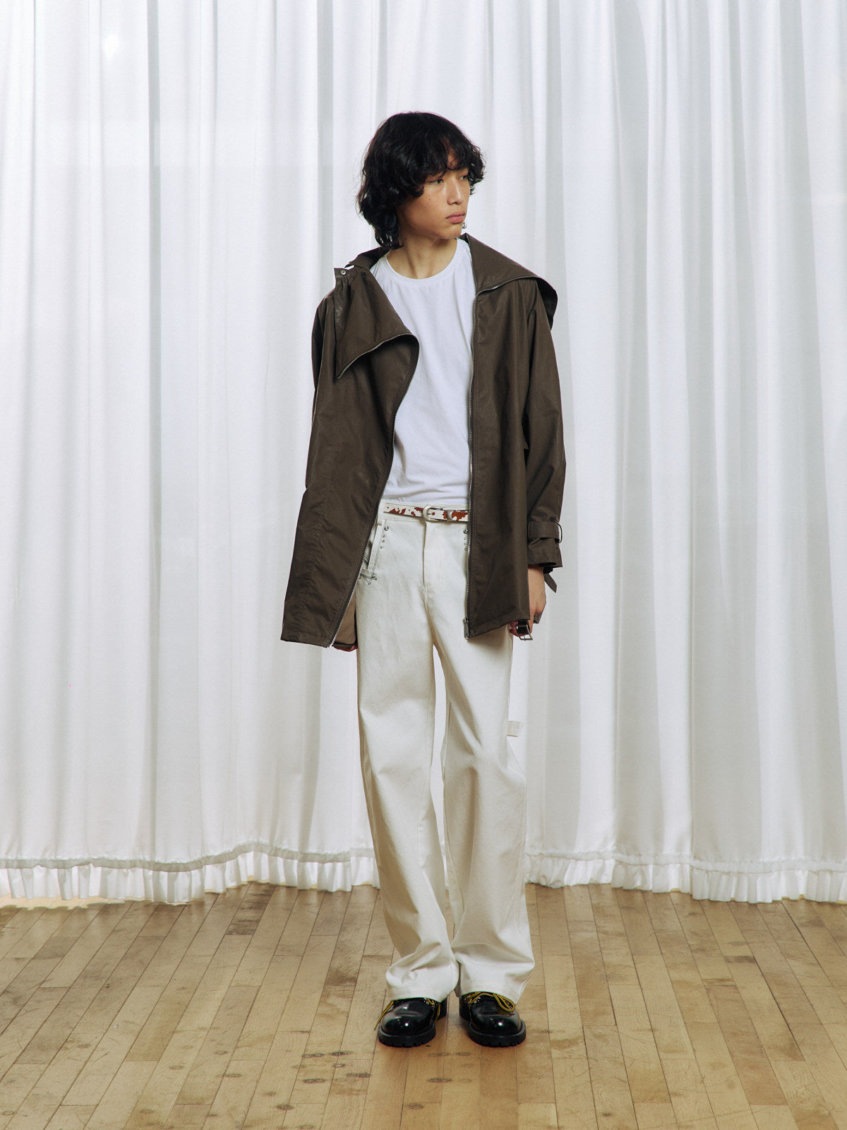 Rhinestone Stud Casual Pants
