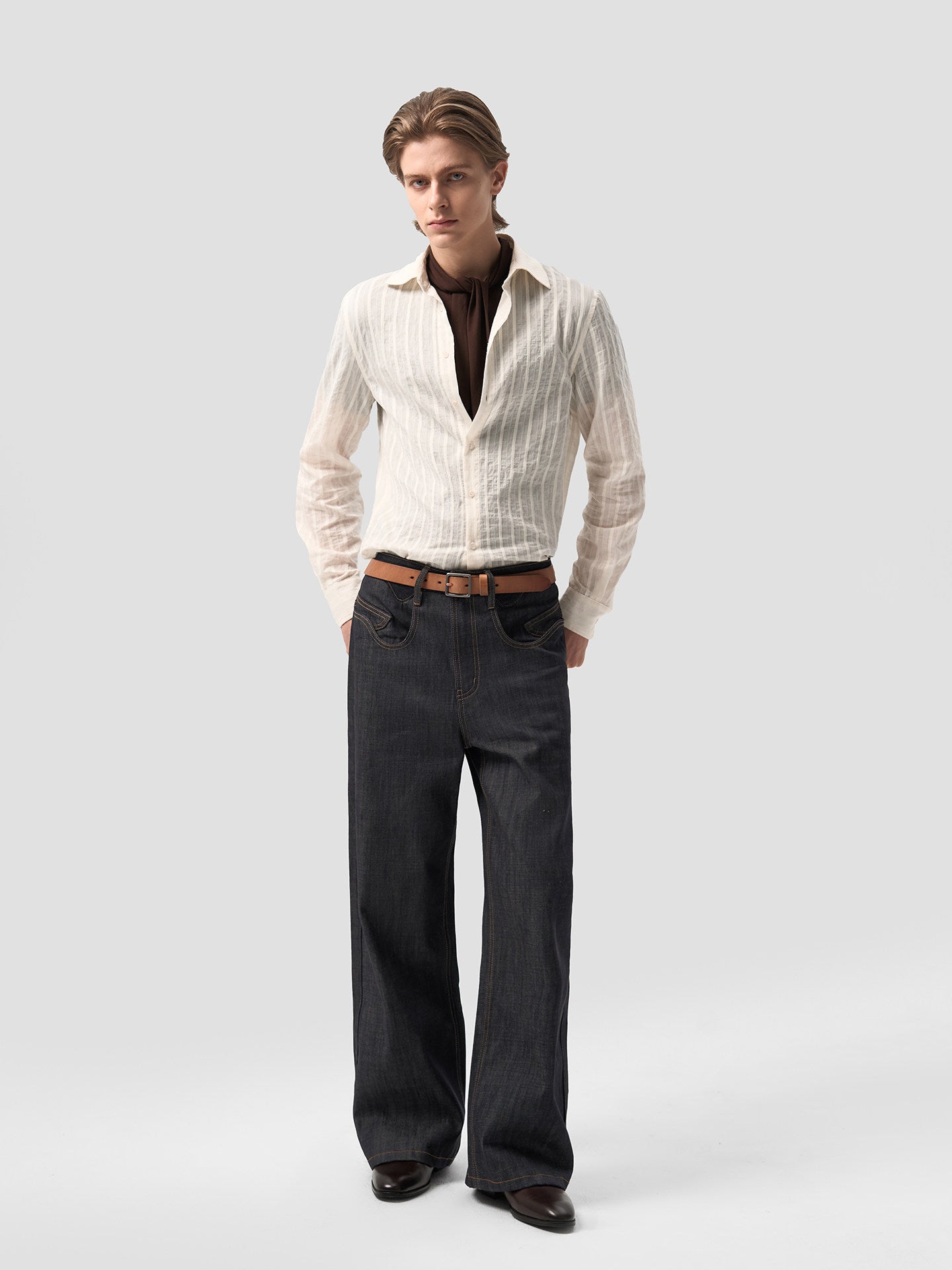 Lightweight Striped Shirt