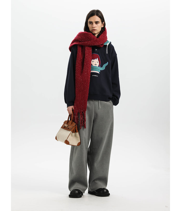 Contrast Color Anti-Static Parka