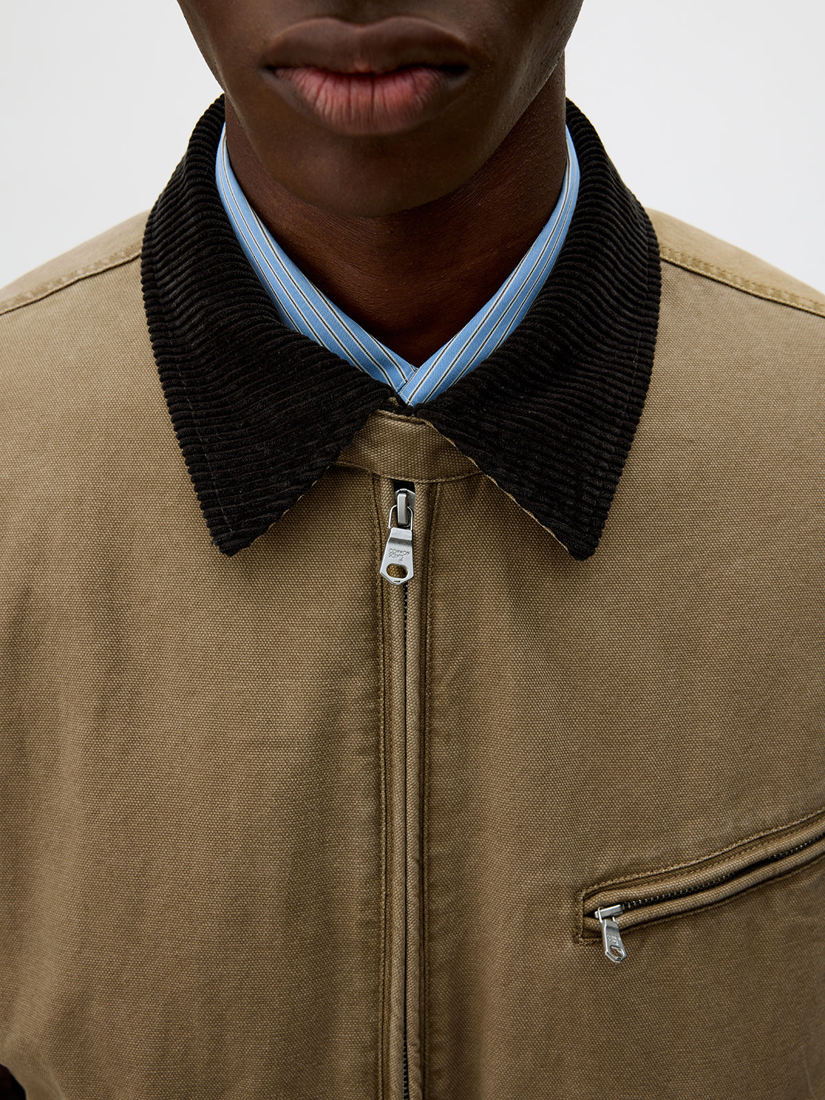 Distressed Work Jacket