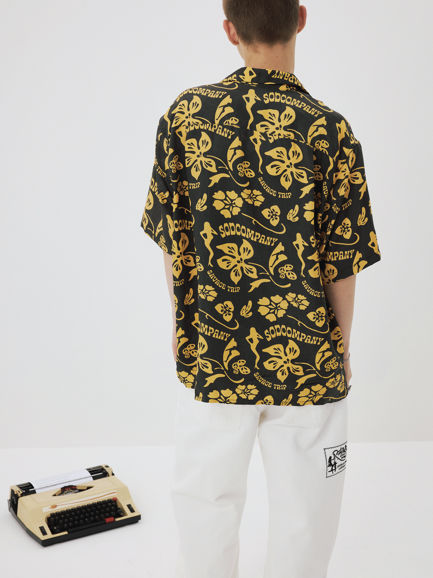 Draped Aloha Shirt