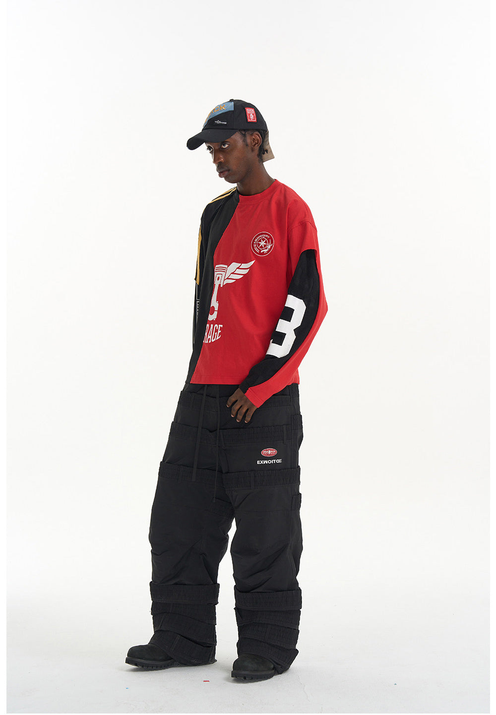 Color Block Patchwork T-Shirt