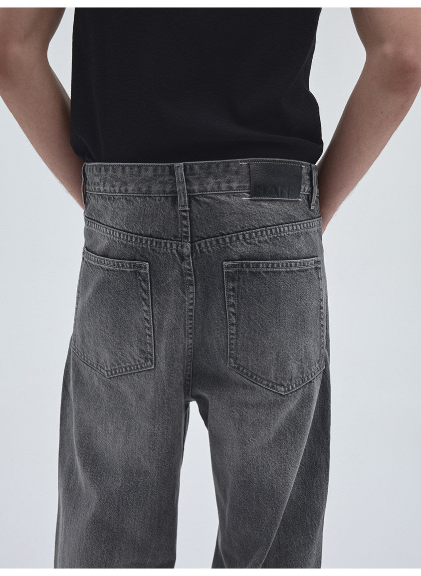 Vintage-Wash Fit Jeans