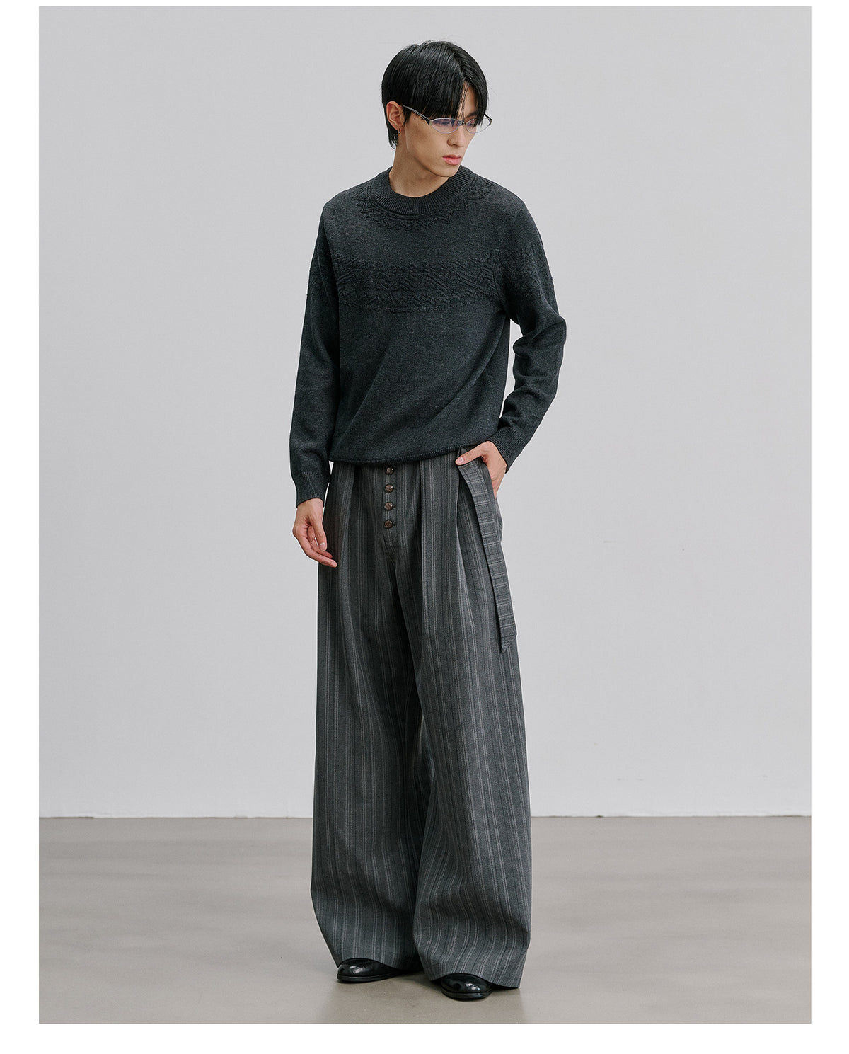 Striped Casual Pants
