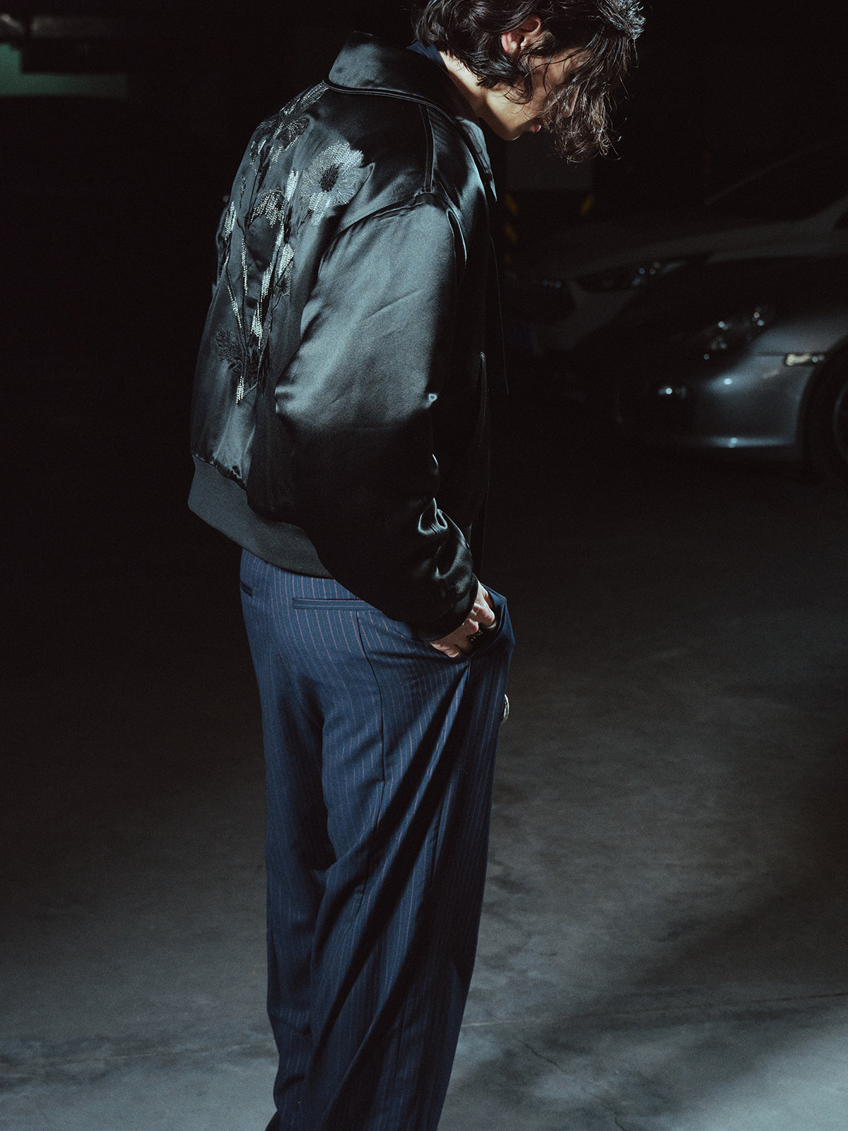 Flower Embroidered Jacket