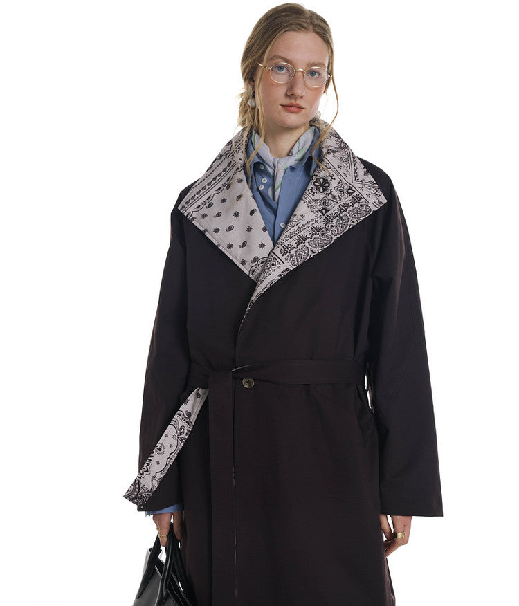 Vintage Long Trench Coat