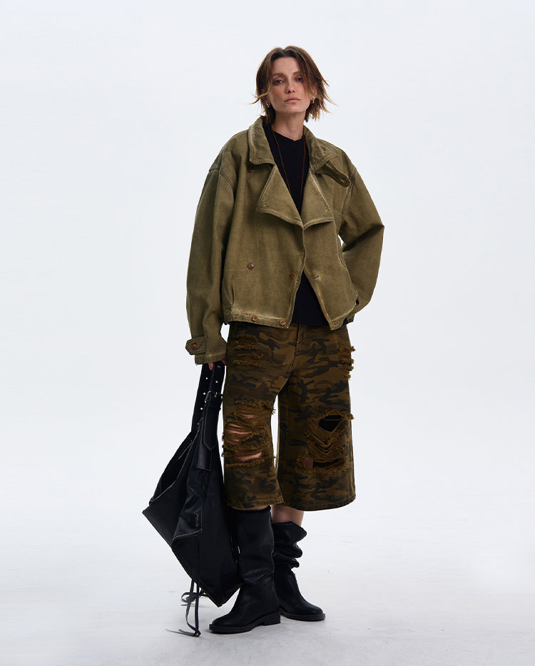 Washed Damaged Jacket