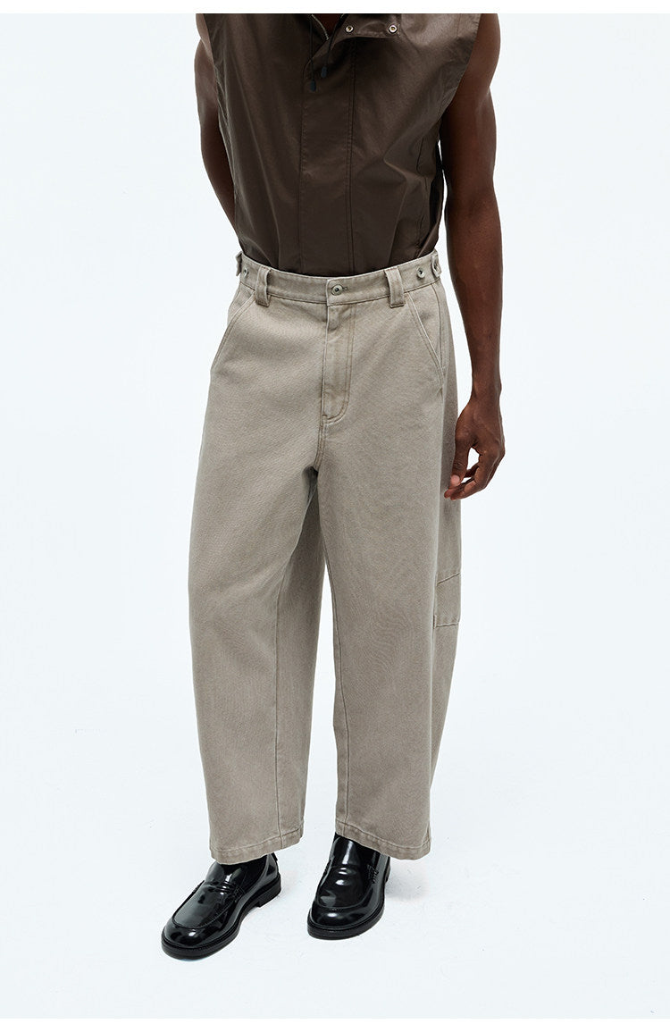 Damage Wash Casual Pants