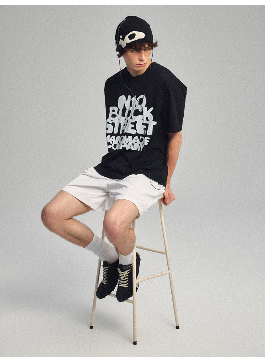 Cooling Water-Pulp Print T-Shirt