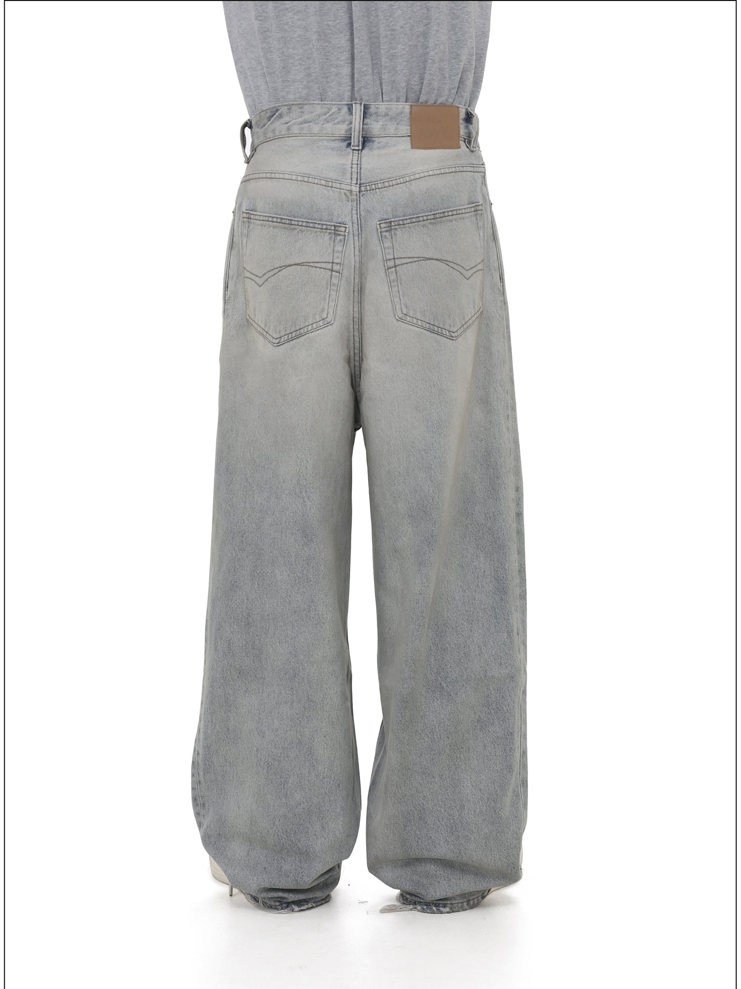 Heavyweight Damaged Jeans