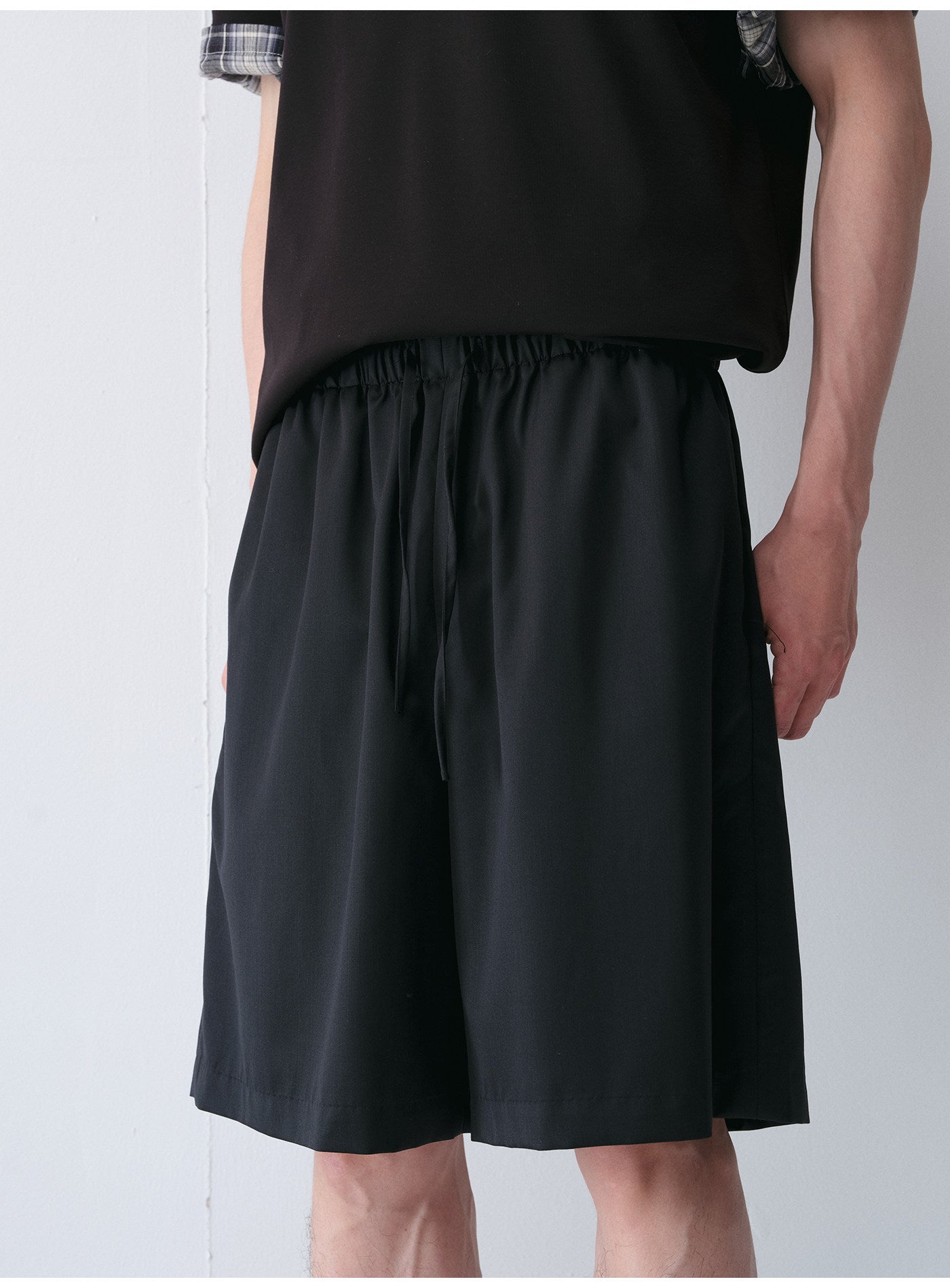 Wool Casual Shorts