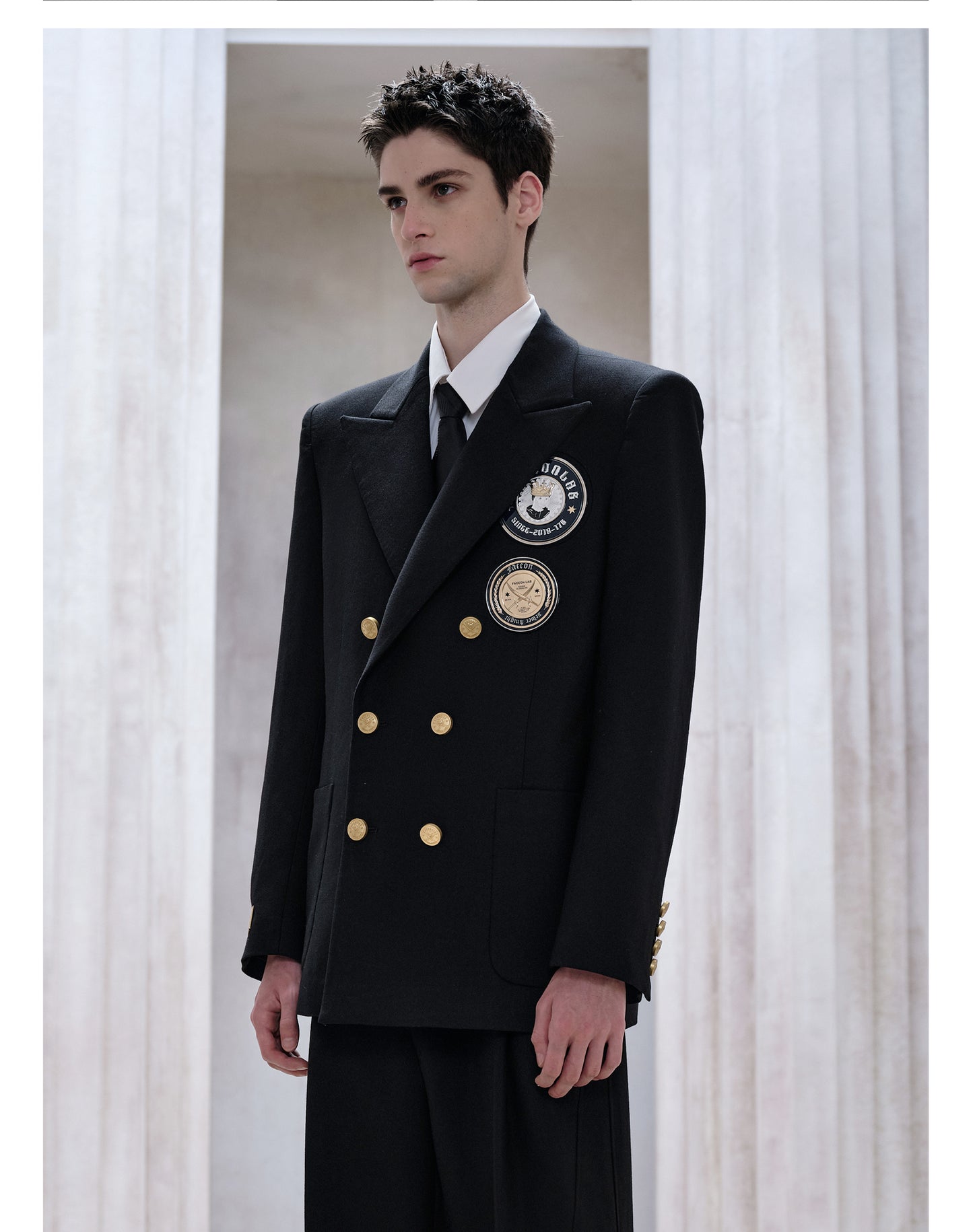 Double-breasted jacket