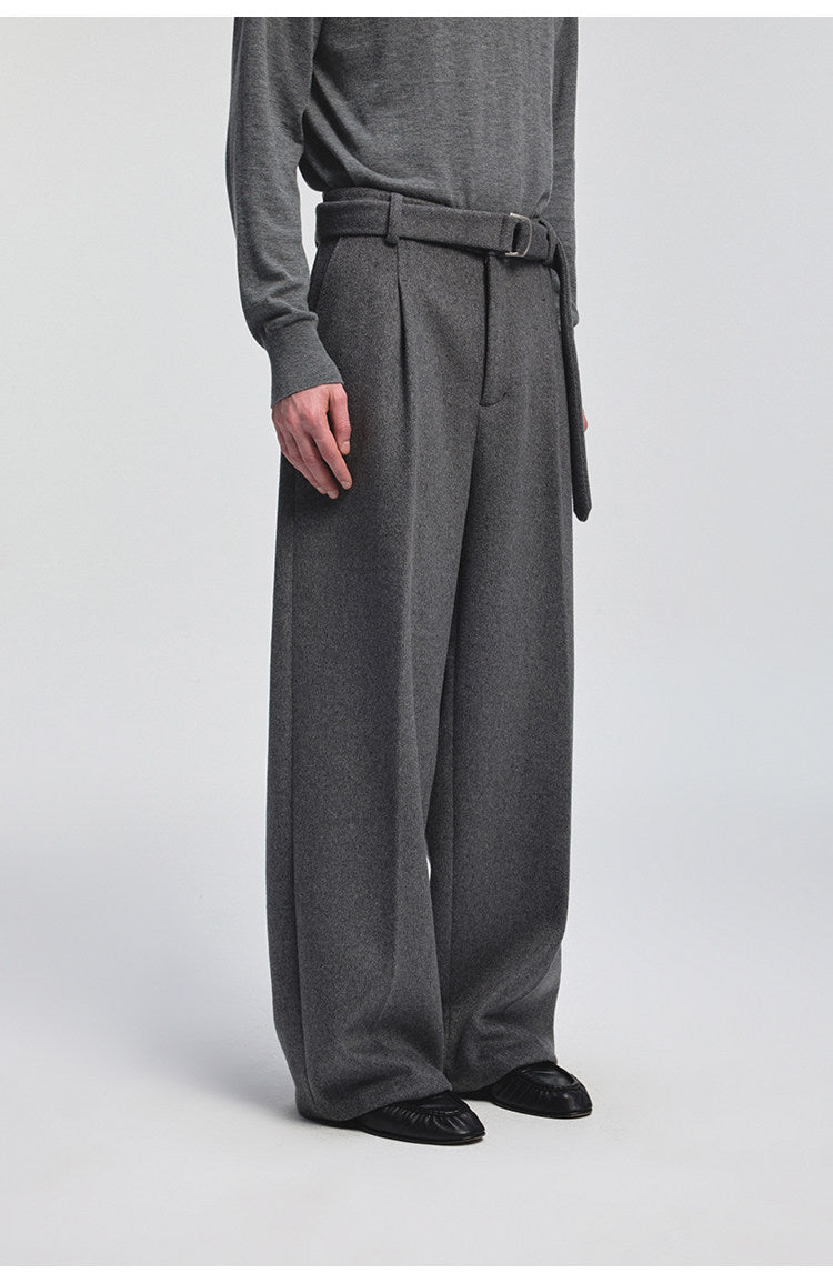 Adjustable Waistband Casual Pants