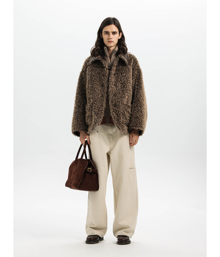 Reversible Faux Fur Jacket