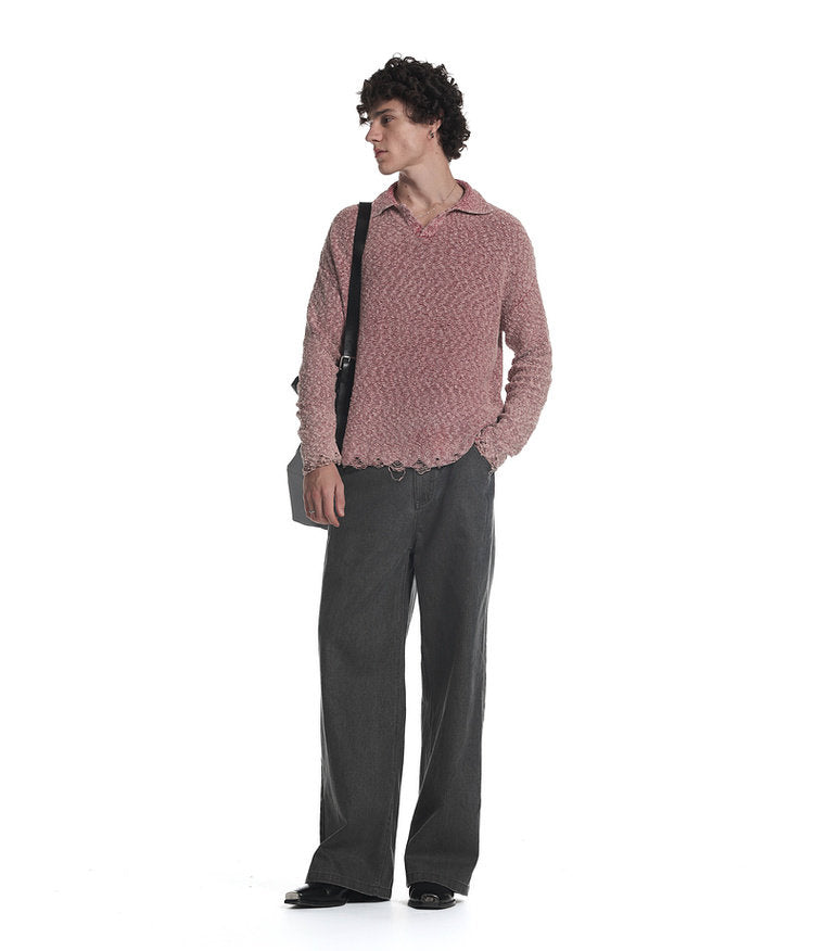 Color-dyed Loop Sweater