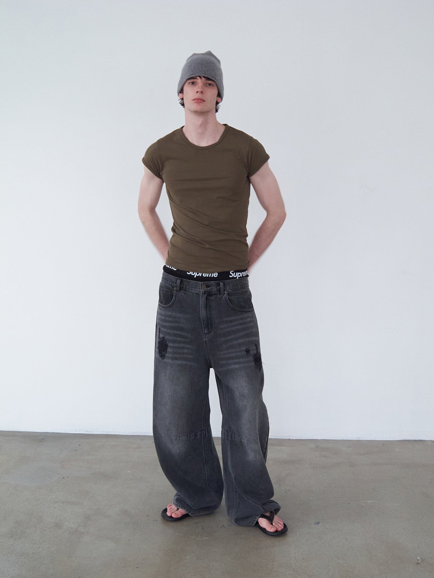 Slim-Fit Flying Sleeve T-Shirt