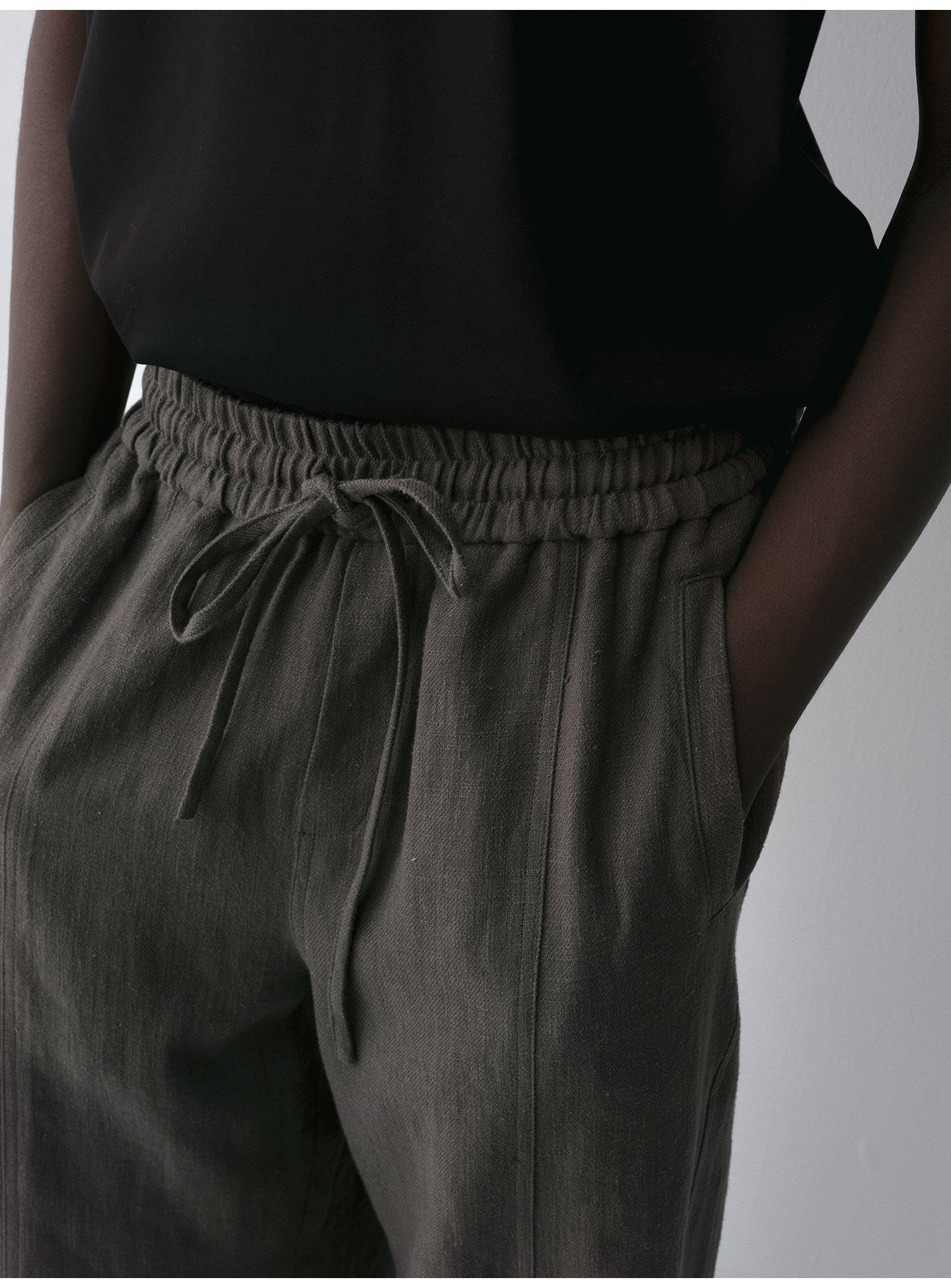 Drawstring Casual Pants