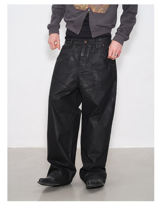 Hand Wash Loose Fit Casual Pants