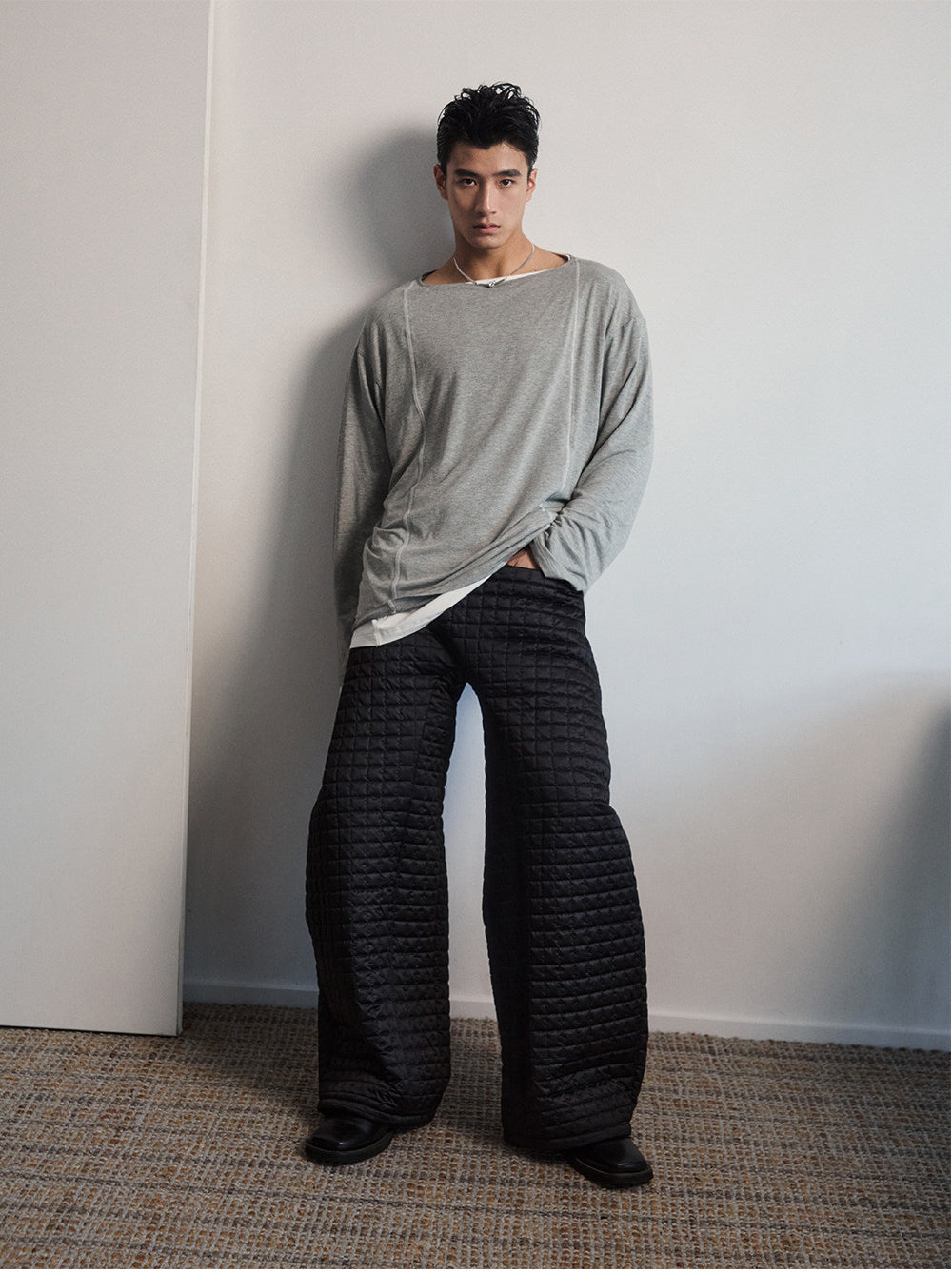 Relaxed Off-Shoulder T-Shirt