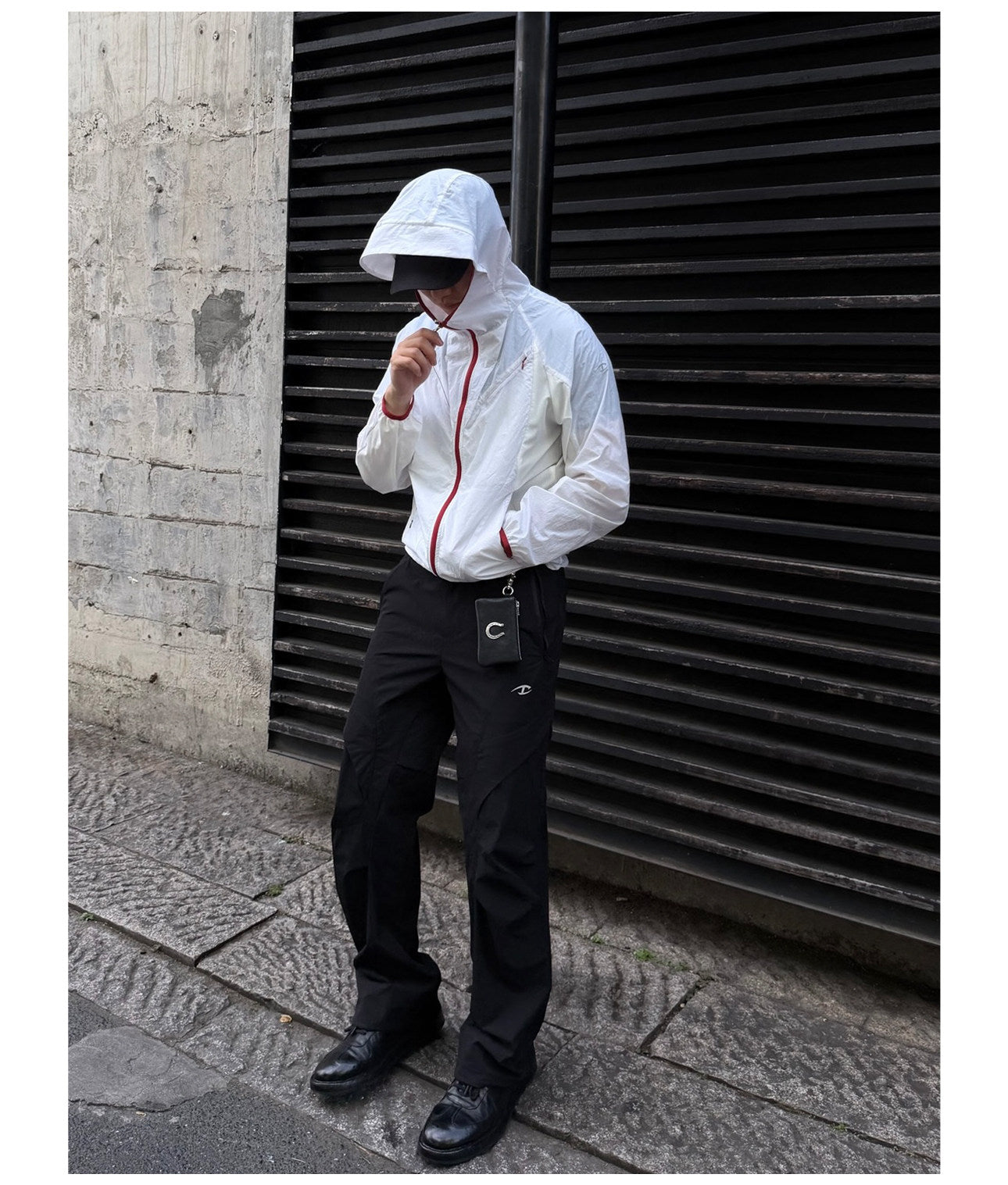 Hooded Sun Protection Zipper Jacket