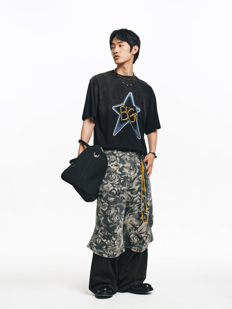 Big Star Print T-Shirt