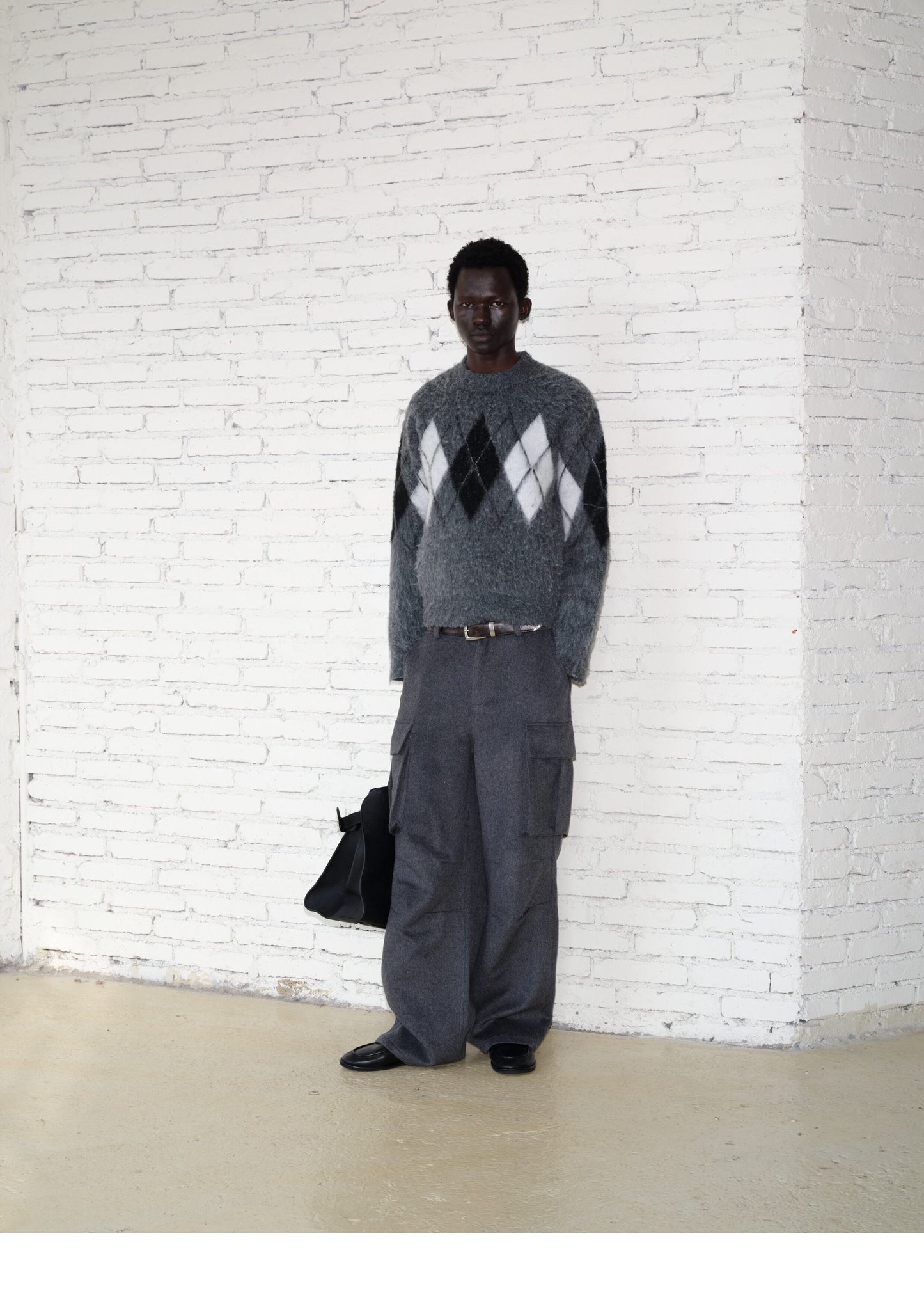 Wool-Blend Work Pants