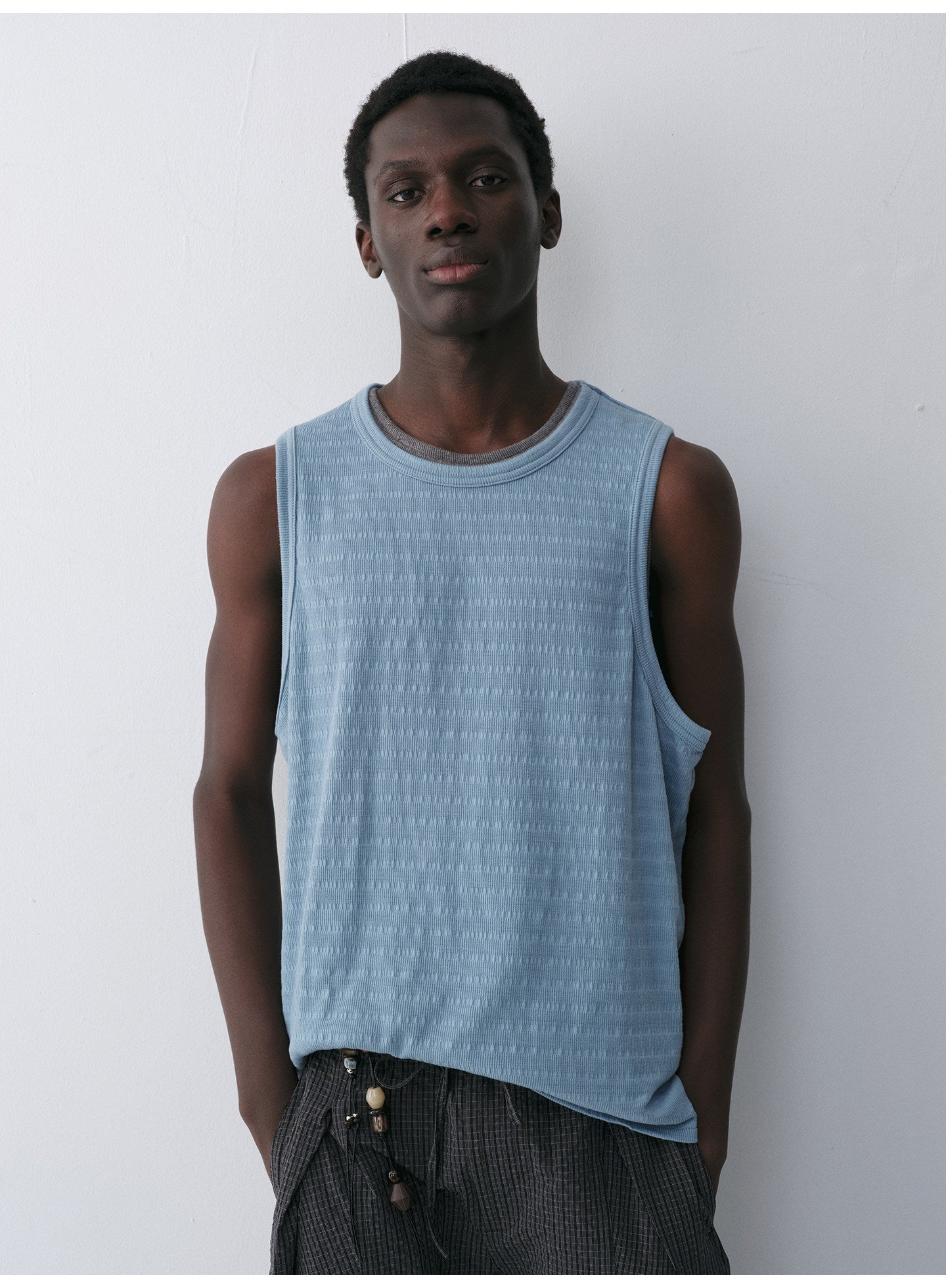 Cotton-Blend Tank Top