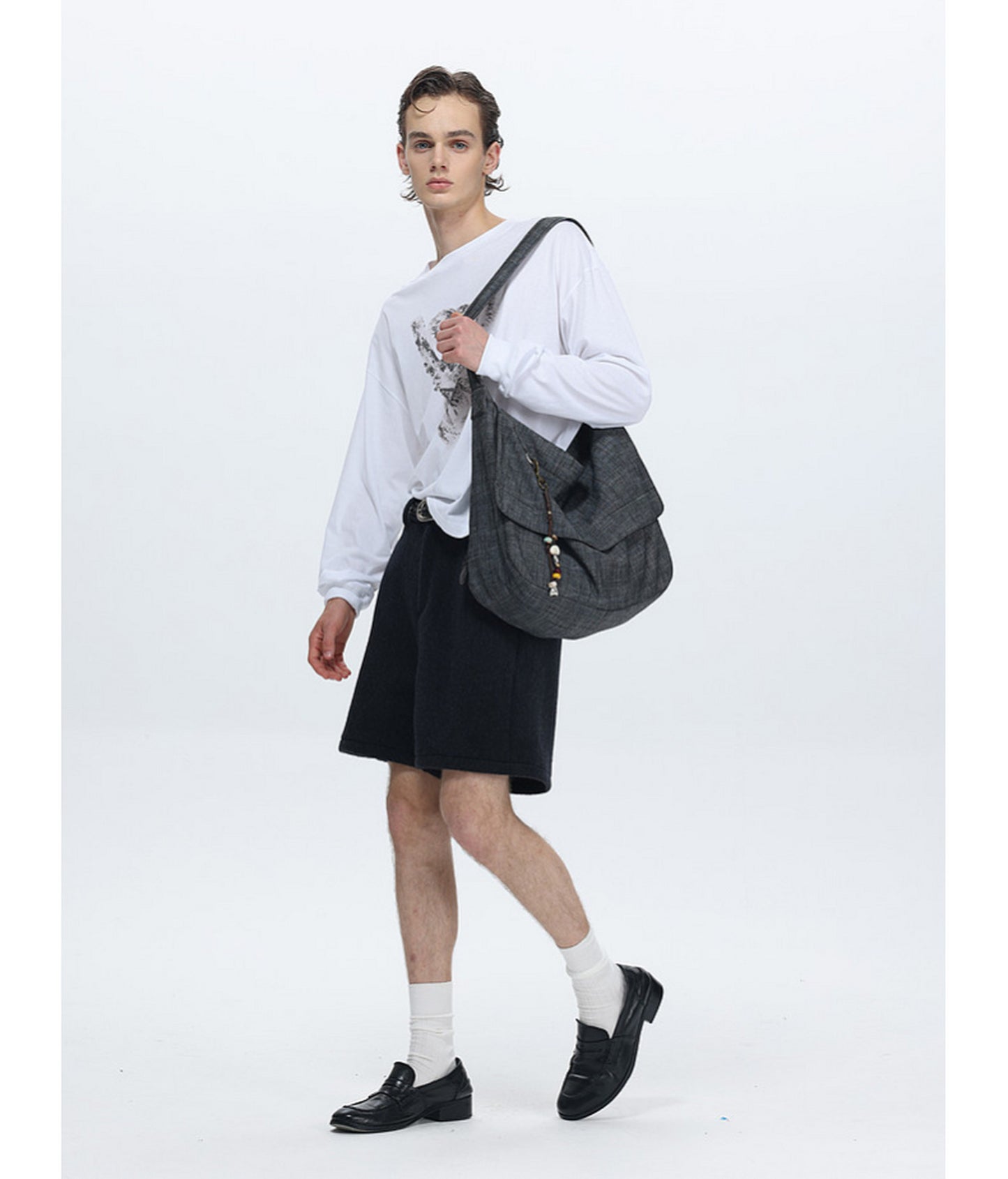 Maxi Flap Shoulder Bag