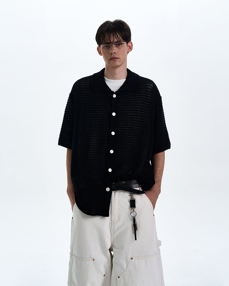 High-end hollow knit