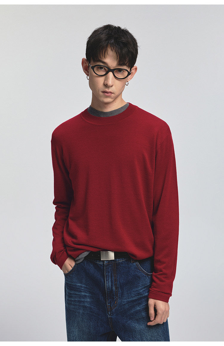Fit Crew Neck Sweater