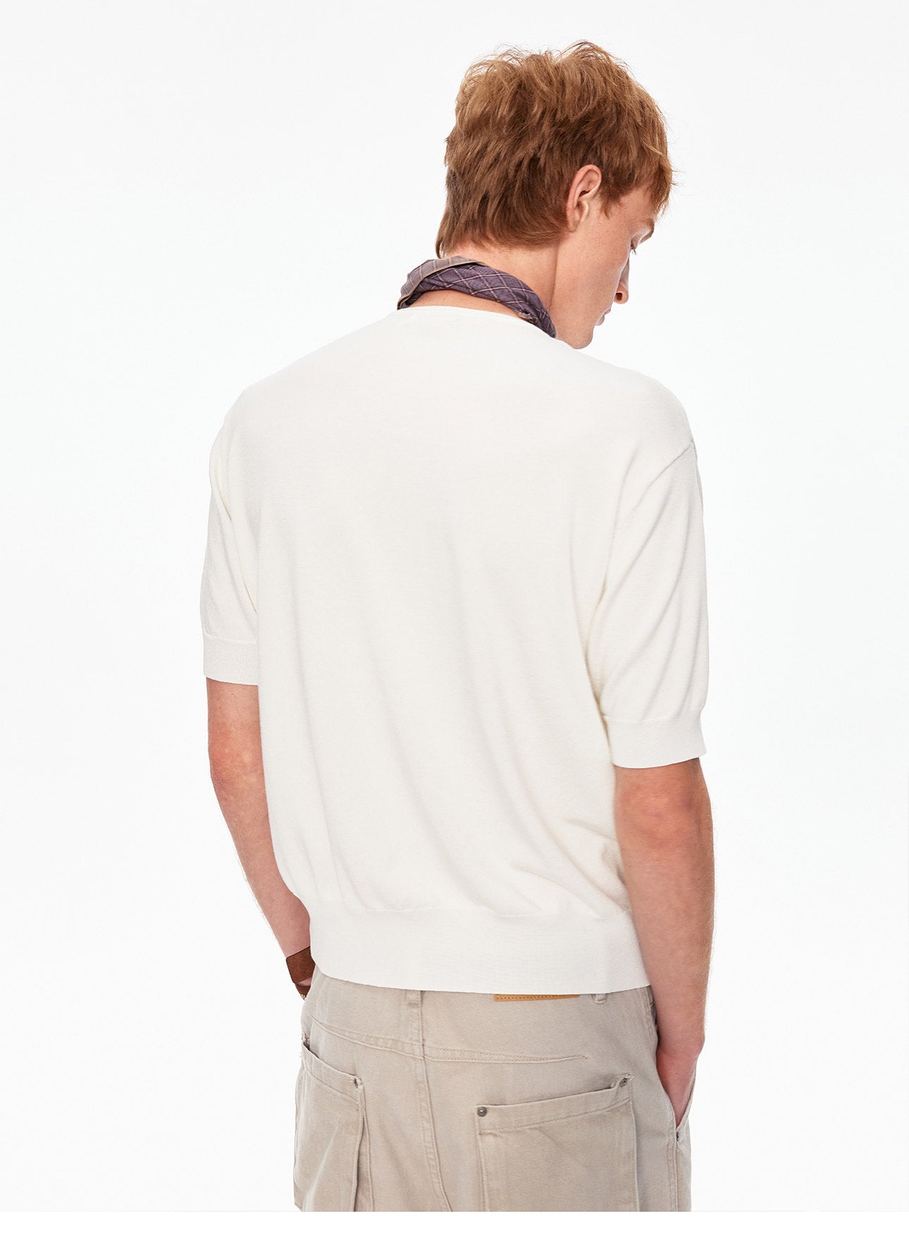 Two-Tone Casual Knit