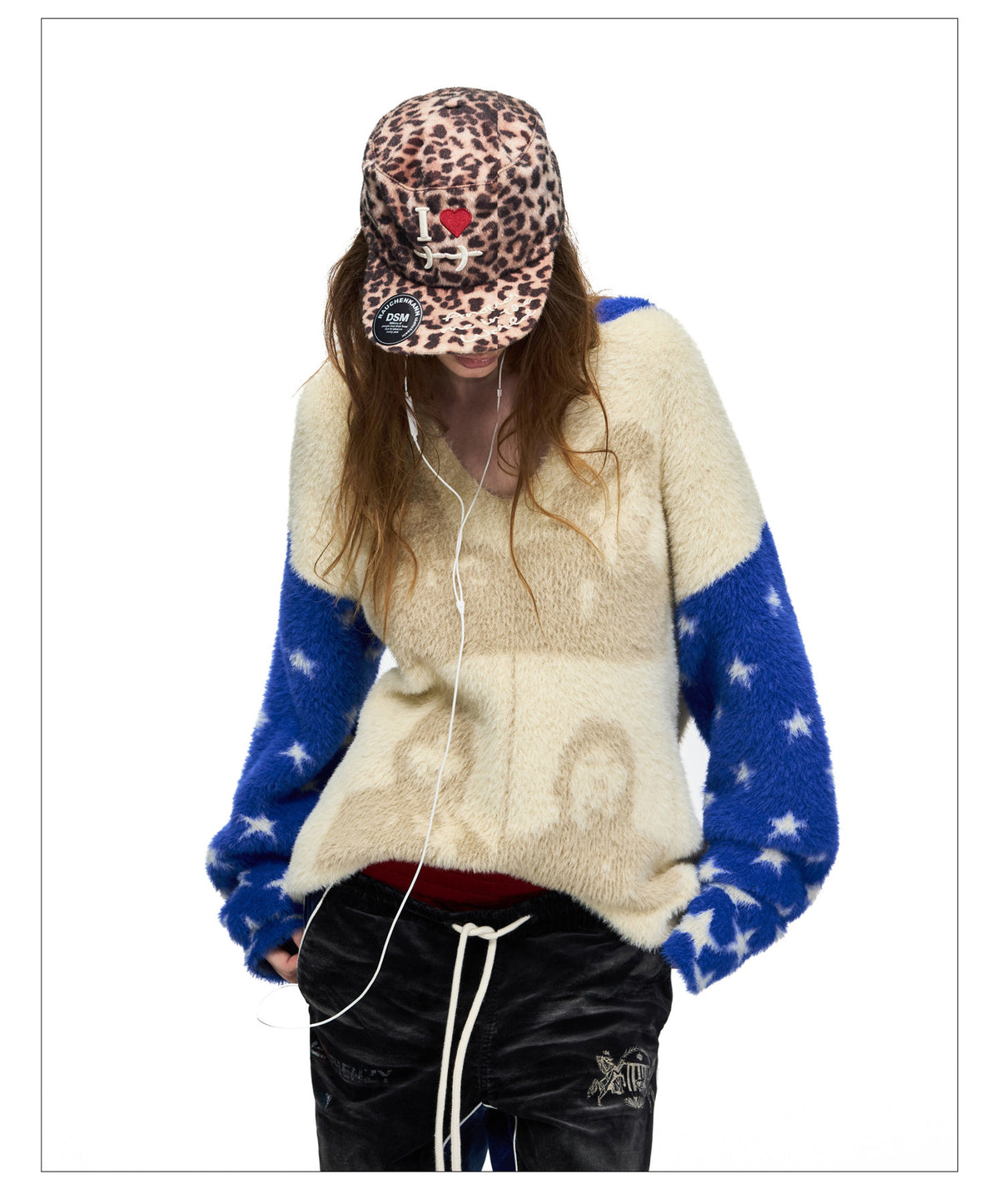 V-Neck Pullover Sweater