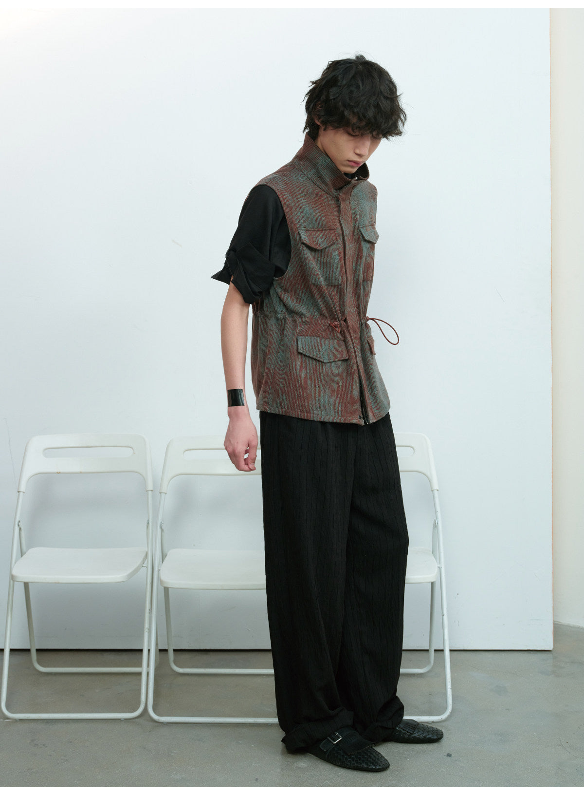 4-Pocket Drawstring Vest
