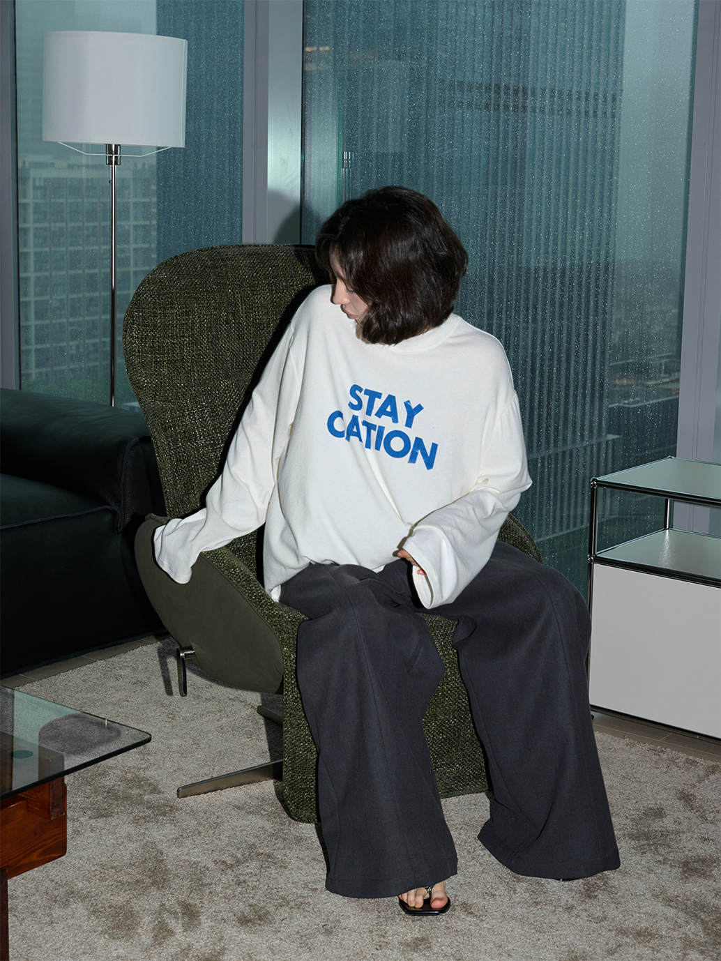 Soft Print Loose T-Shirt