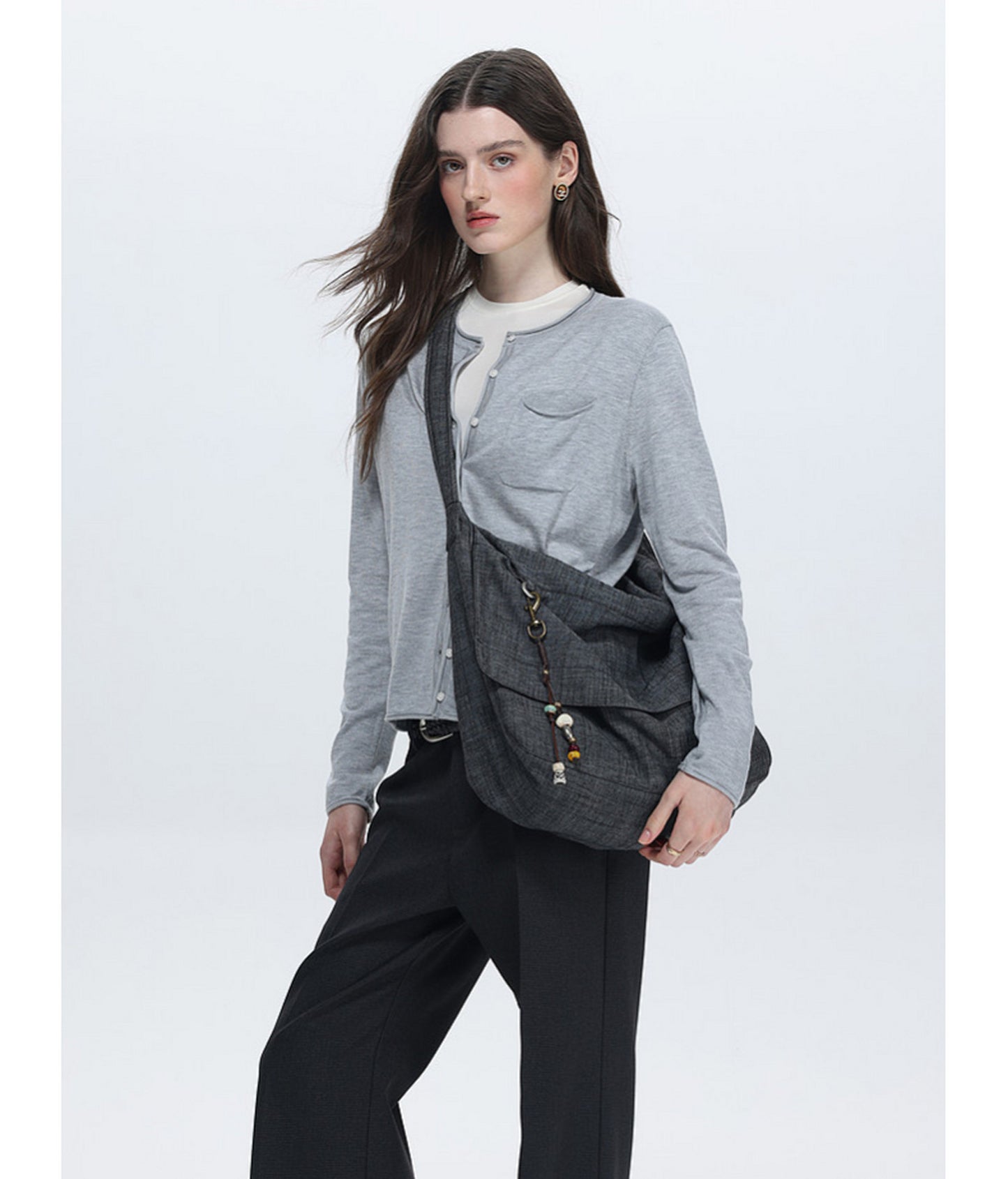 Maxi Flap Shoulder Bag