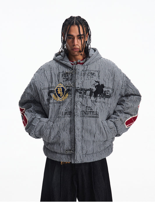 Stand Collar Cotton Jacket