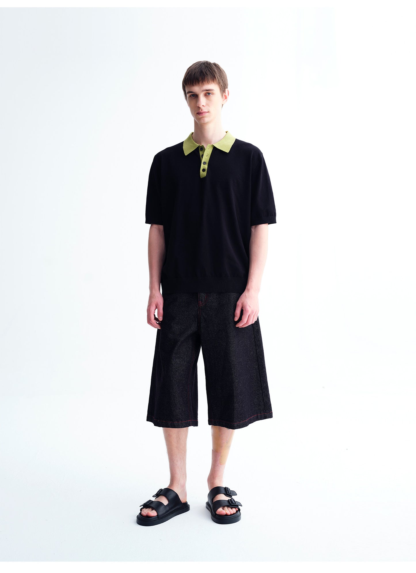 Vintage Knit Polo Shirt