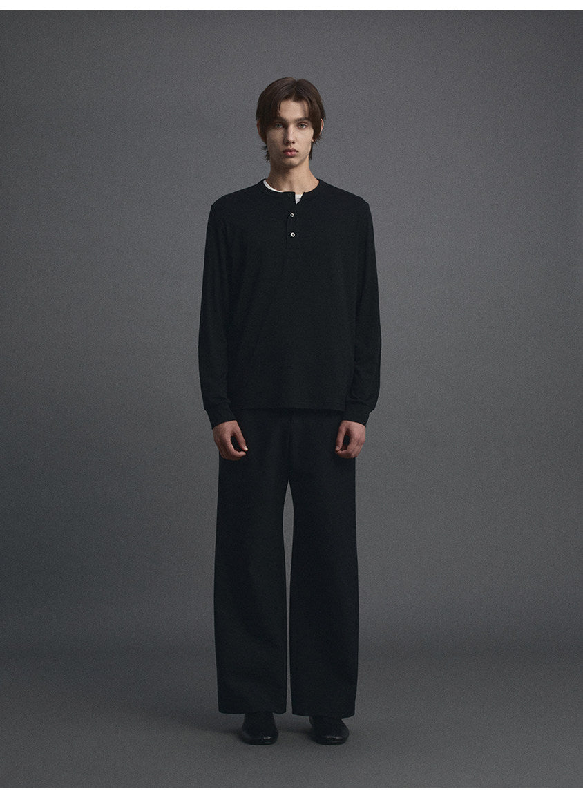 Wide-Leg Comfort Casual Pants