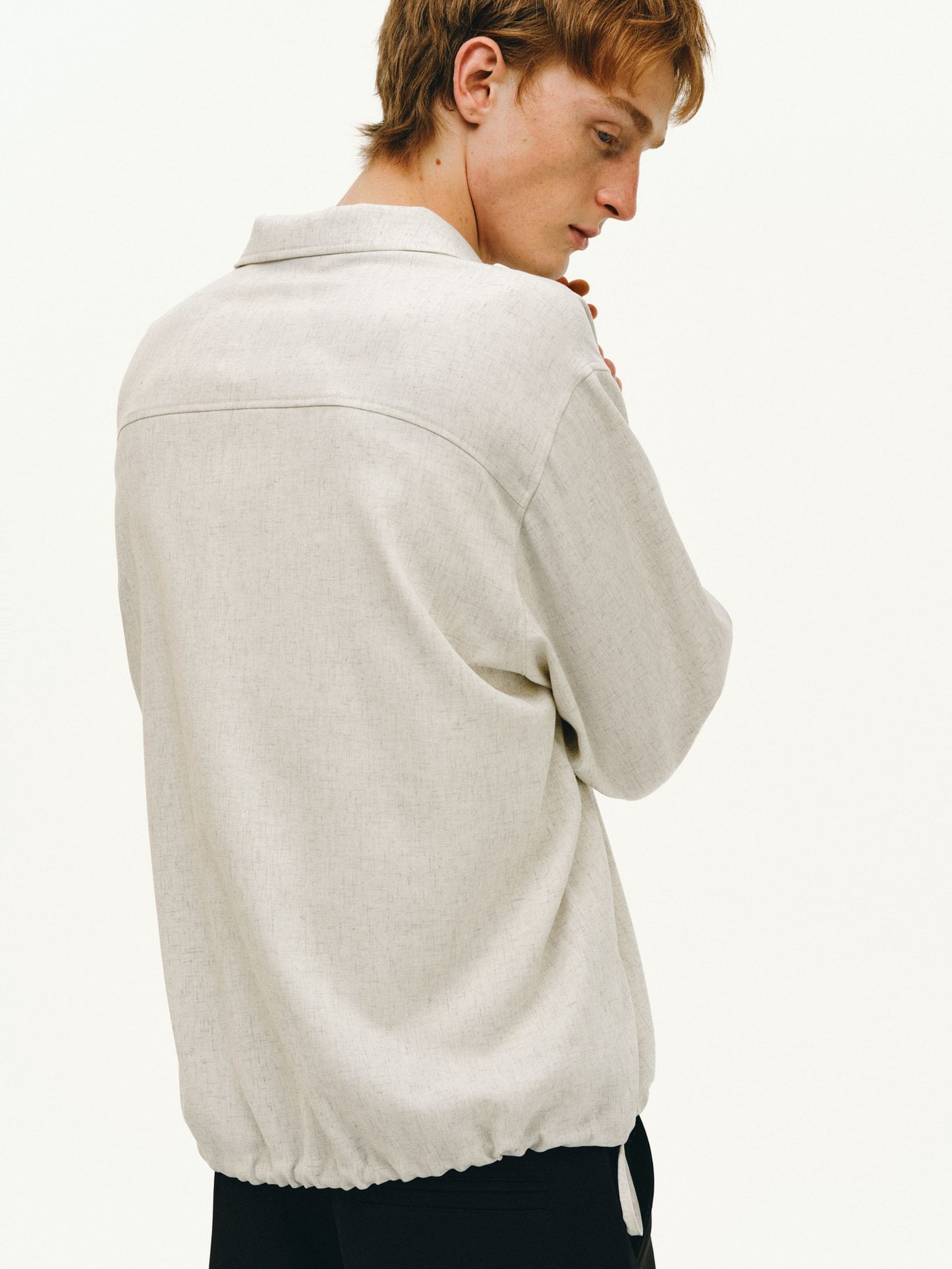 Drawstring Polo Shirt