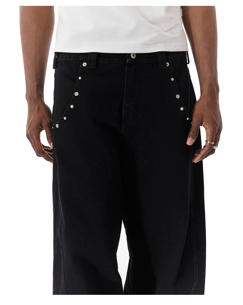 Street Casual Loose Denim