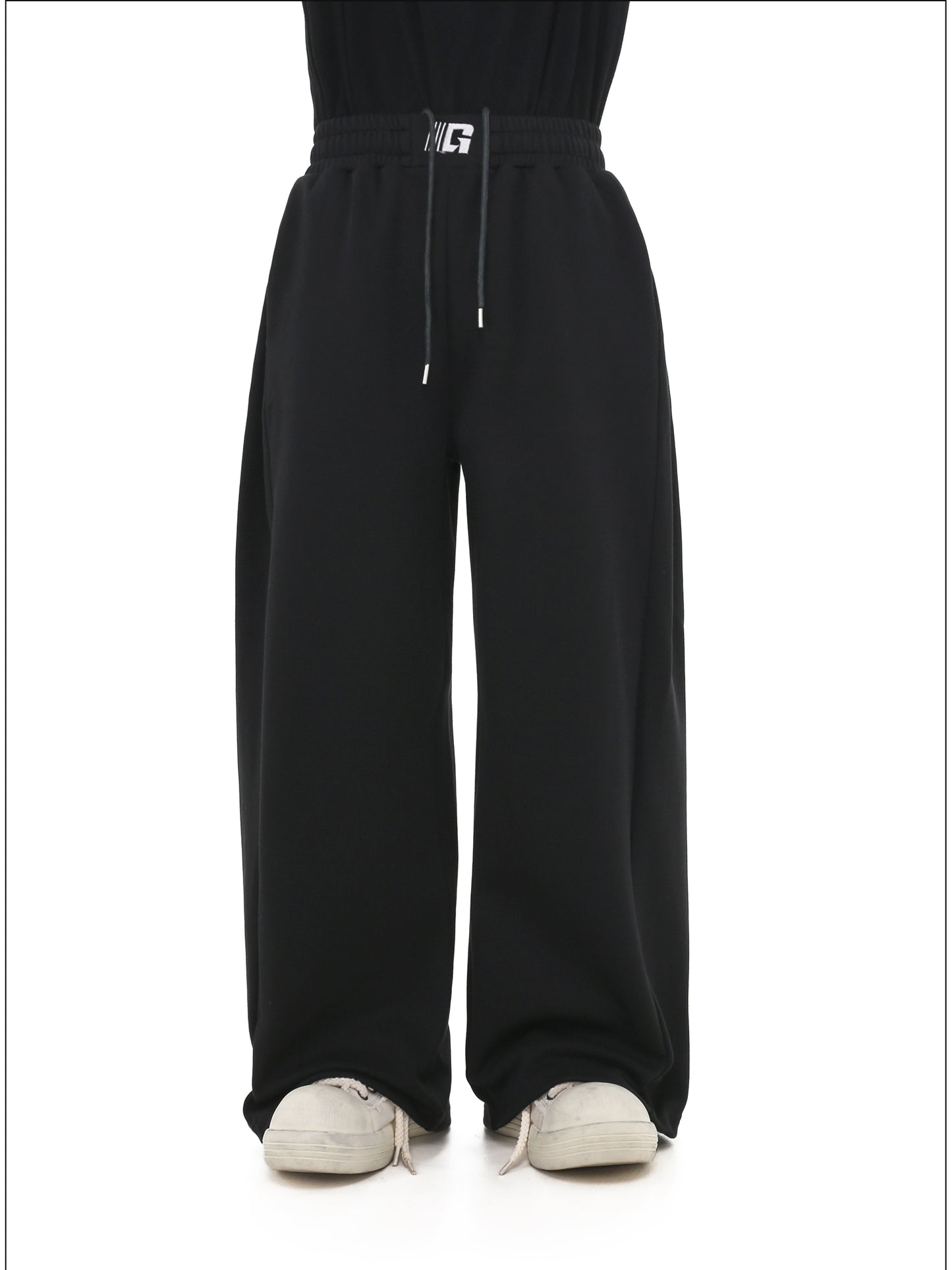 Embroidered Cuff Sweatpants