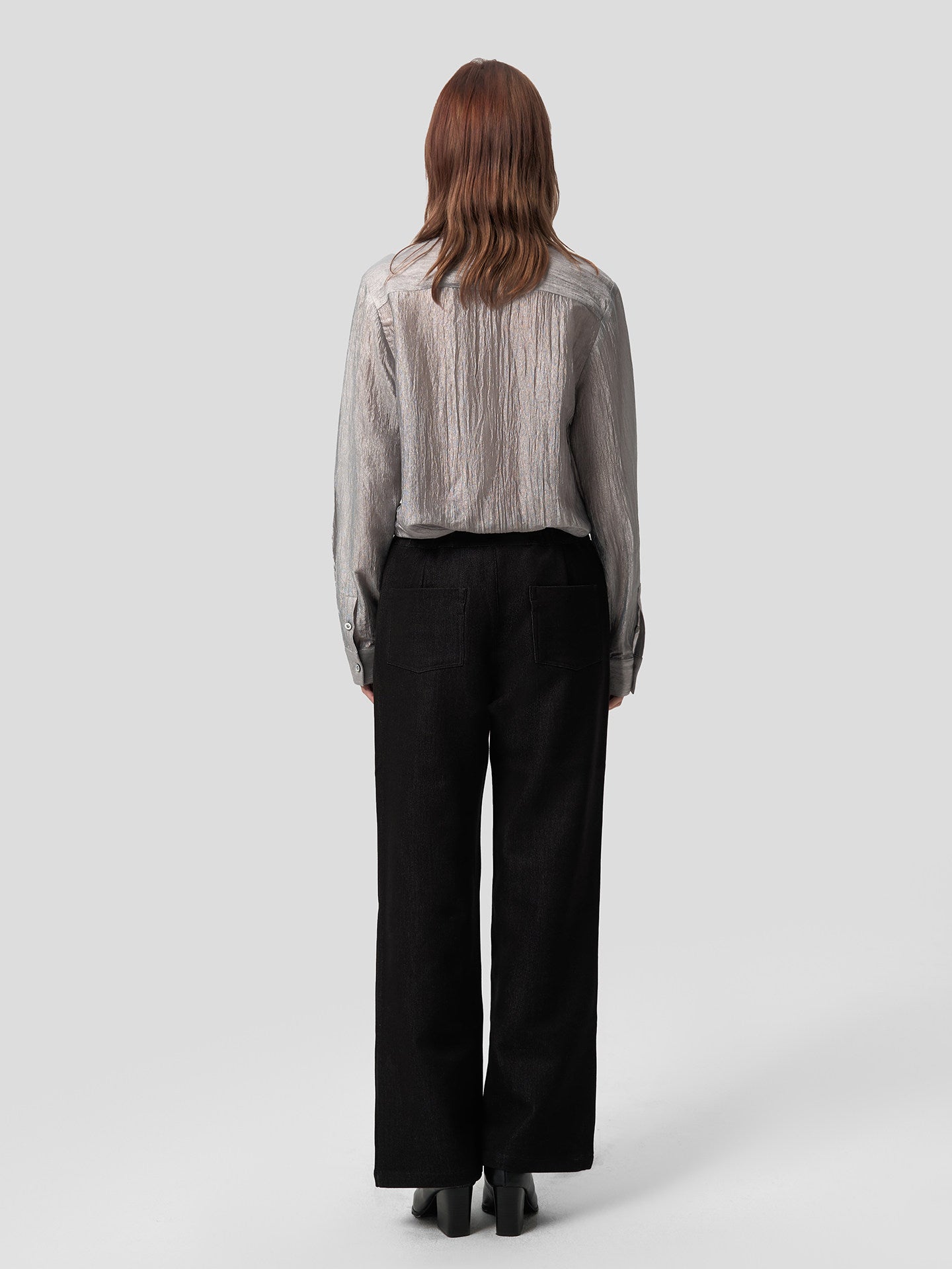 Foldable Ribbon Shirt with Sun Protection