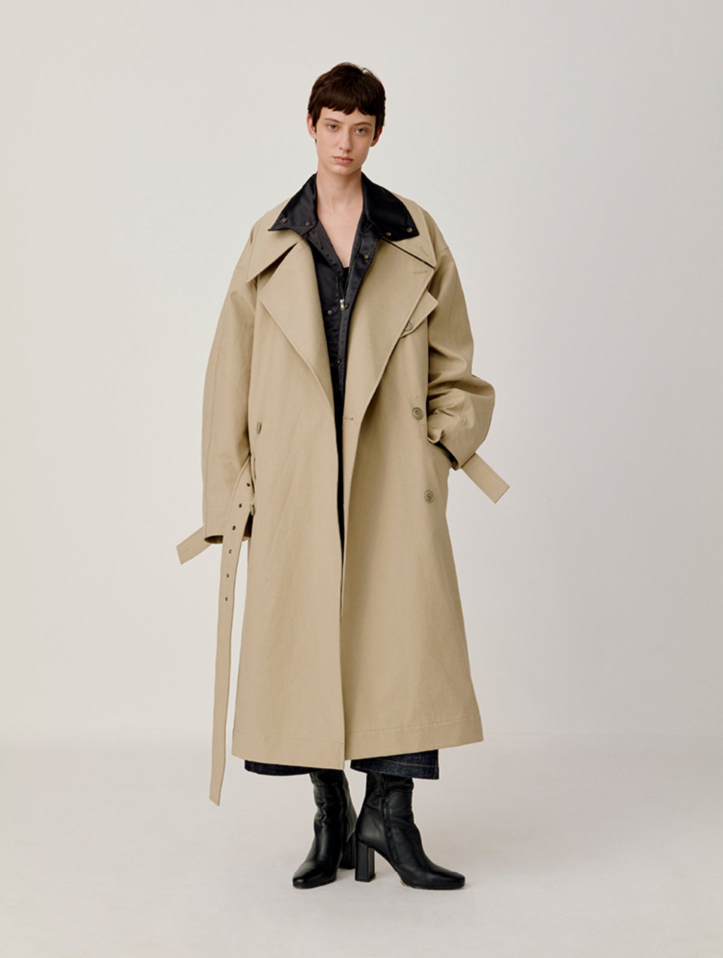 Oversized trench coat