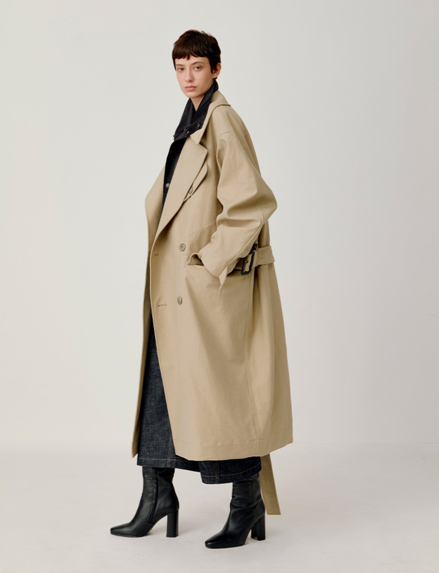 Oversized trench coat