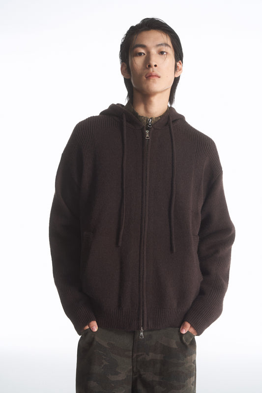 Drawstring Hooded Sweater