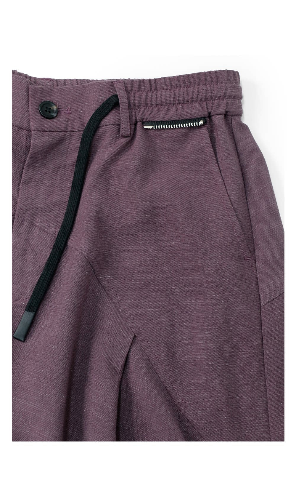 Deconstructed Cropped Pants