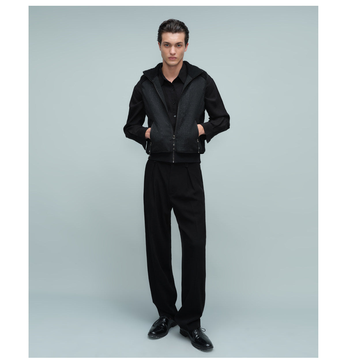 Crepe-Blend Vest