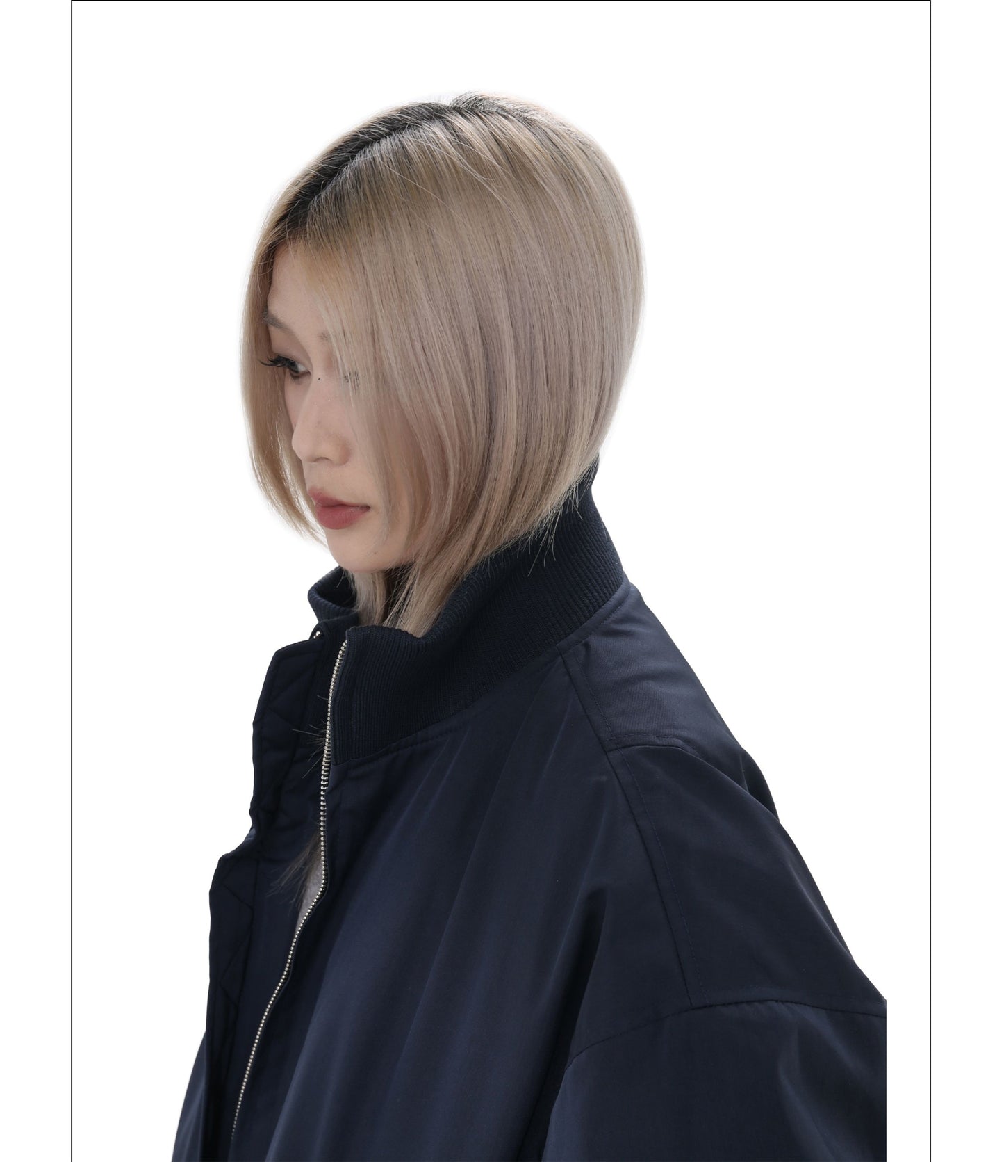 Clean Fit Stand Collar Jacket