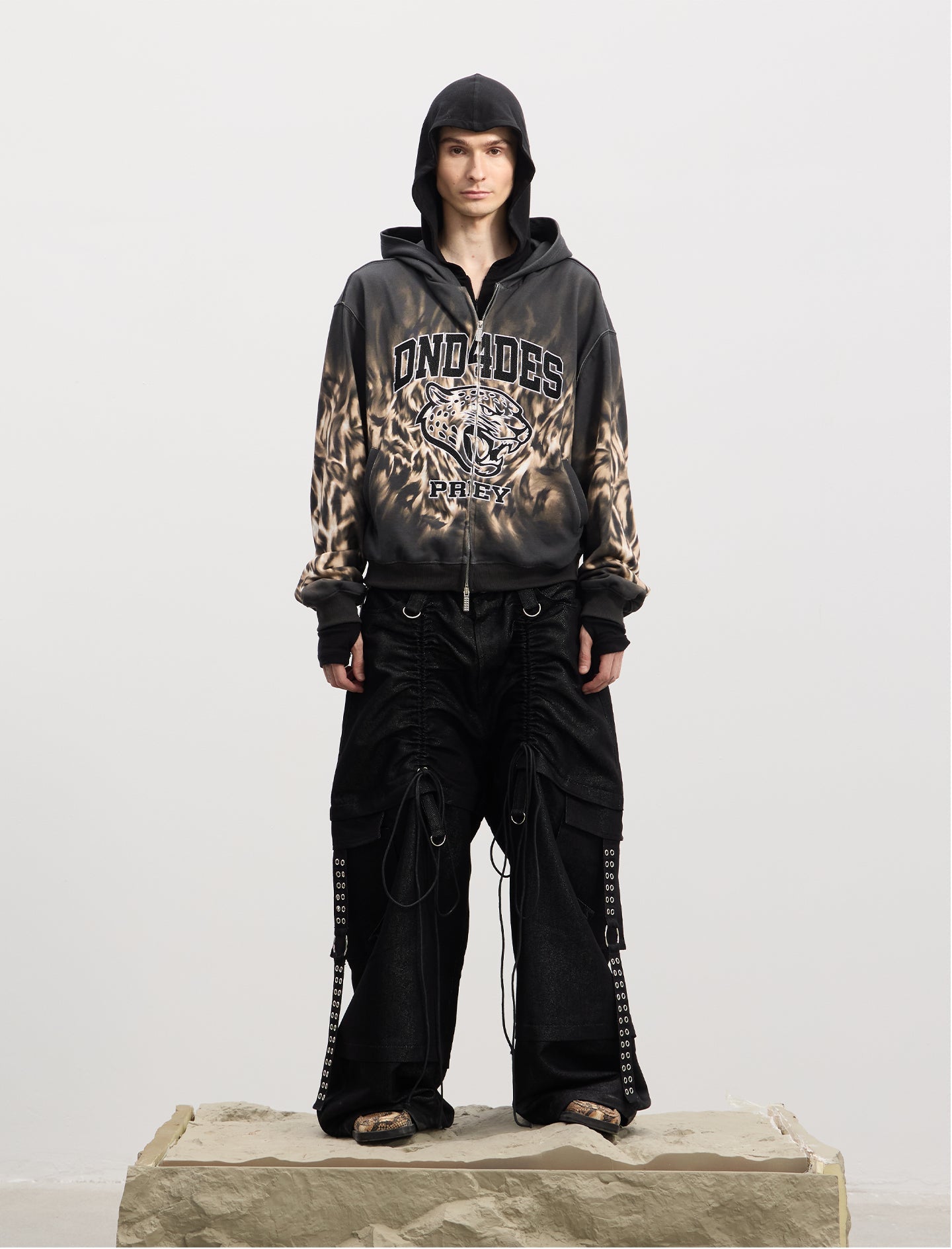 Deconstruction Design Work Jeans